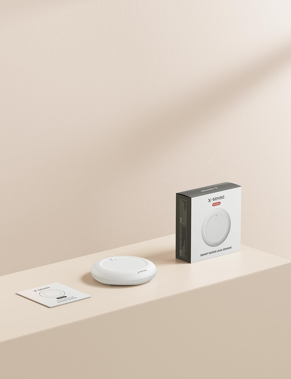 X-Sense Wi-Fi Water Leak Detector Sensor - Model SWS51, Single Pack for SWS54 Kit