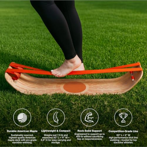 Balance Board for Kids & Adults - Core Workout Trainer