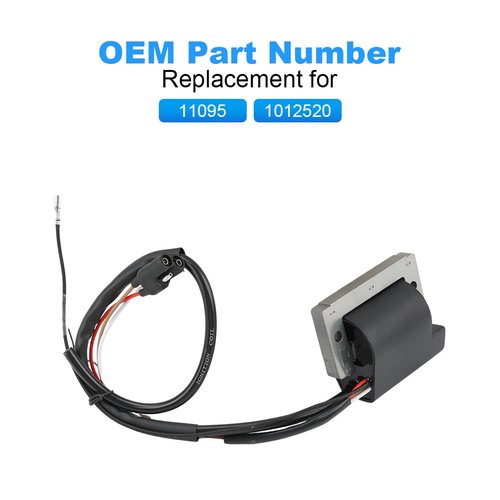 JDMON Ignition Coil Compatible with Club Car DS Golf Cart 341cc 1984 1985 1986 1987 1988 1989 Replacement for 1012520 11095