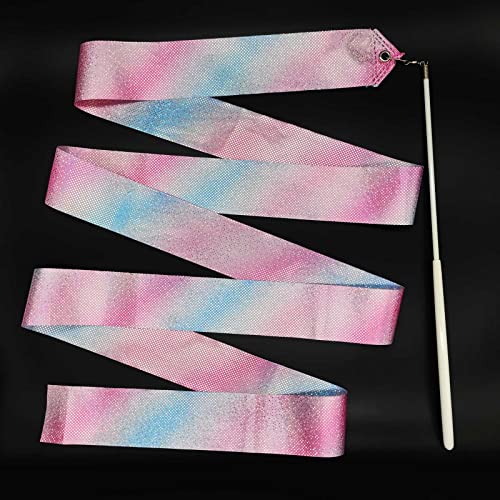 Gymnastic Ribbon Set - 2 PCS 78.7 Inch Twirling Dance Ribbons