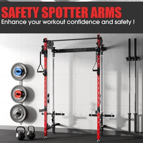 Safety Catches for 2"x2" Tube Power Rack - 800LBS Capacity (1 Pair)