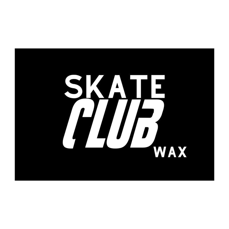 SKATE CLUB WAX 0.19 LB/90 GR, Skateboard Wax, Skate Wax, BMX Wax, Grind and for Slide Wax, Curb Wax, Skatepark Wax