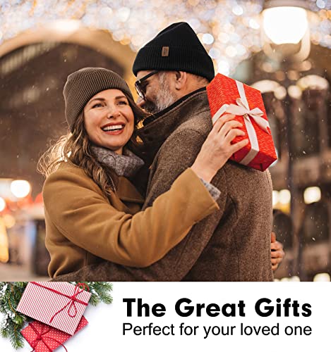 Winter Beanie for Men and Women - Soft Fleece Lined Knit Hat