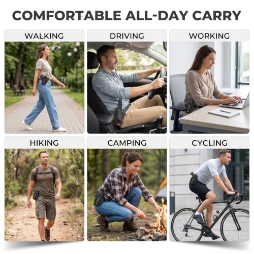 Universal Concealed Carry Gun Holster - IWB/OWB Style 1