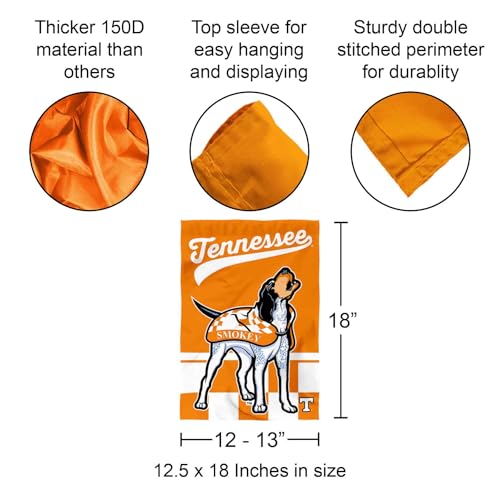 Tennessee Volunteers Double Sided Garden Flag - 12.5 x 18 in