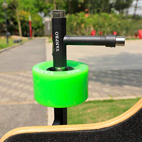 Skateboard Tool with L-Wrench & Bag - Black