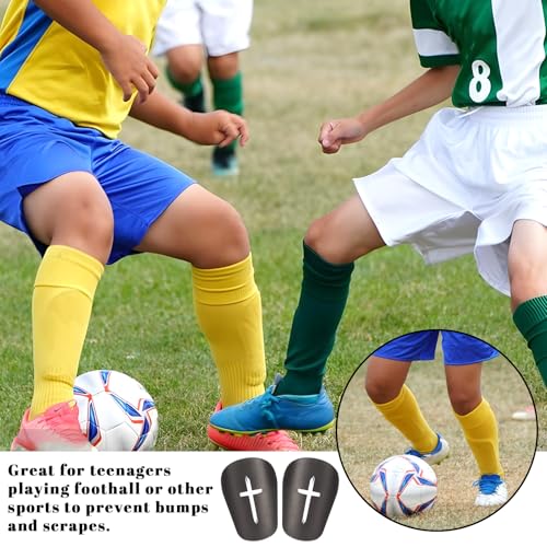 Mini Soccer Shin Guards - Lightweight Protective Pads for All Ages