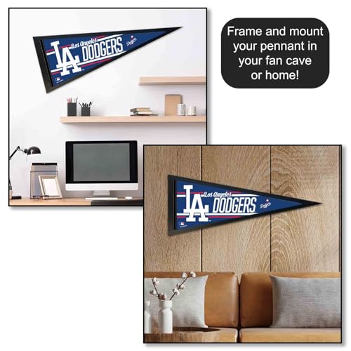 Los Angeles Dodgers Large Felt Pennant - 12x30 Inches
