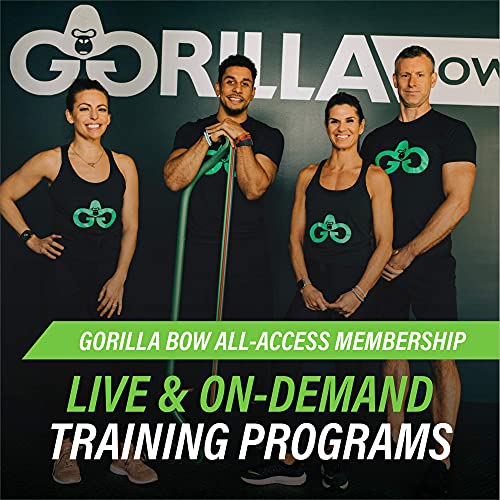 Gorilla Bow Original Portable Home Gym - 330 lbs Resistance, Green