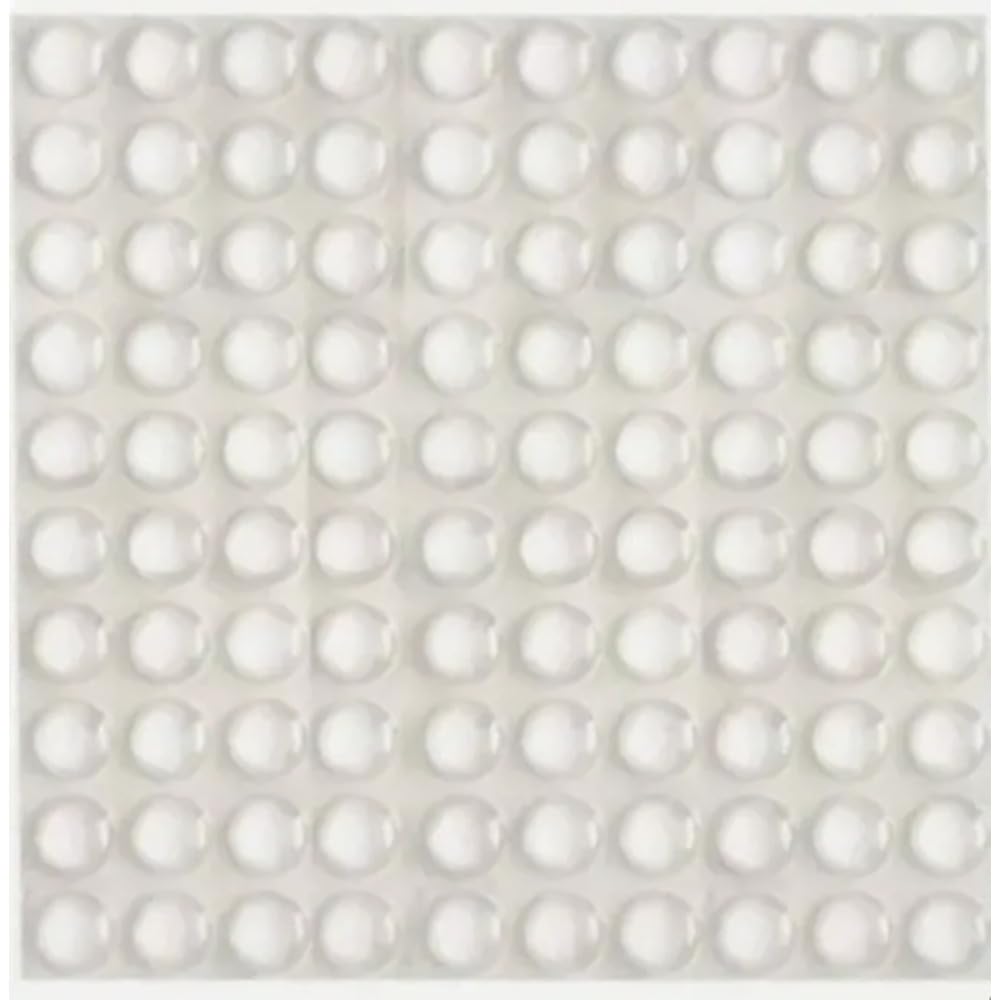 100PCs Clear Cabinet Door Bumpers 3/8", Self Adhesive Silicone Clear Rubber Bumpers for Cabinet Doors, Rubber Stoppers for Furniture, Adhesive Rubber Feet Pads, Drawer Stops, Cabinet Stoppers
