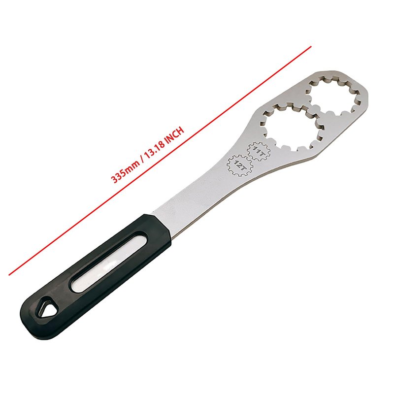 COTOUXKER Bike Cassette Removal Tool, Bicycle Cassette Tool with Lockring for MTB Freewheel Removal and Repair (Cassette Tool with Lock)
