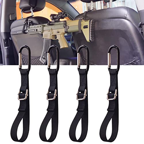 Adjustable Truck Gun Rack for Rifles and Shotguns - 4-Pack