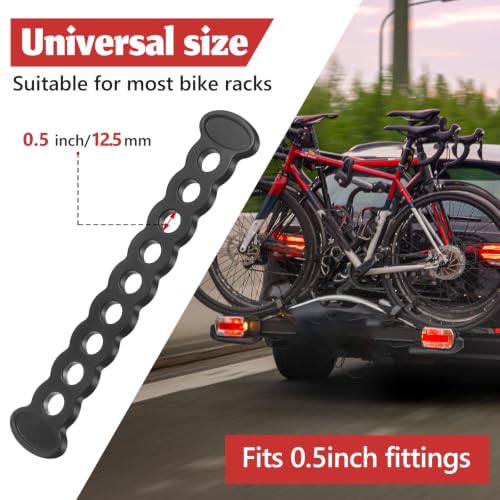 Hestya Bike Rack Replacement Rubber Straps - 8 Pieces, 21cm, Durable