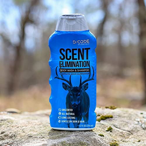Scent Elimination Body Wash & Shampoo - Unscented, 12 fl oz