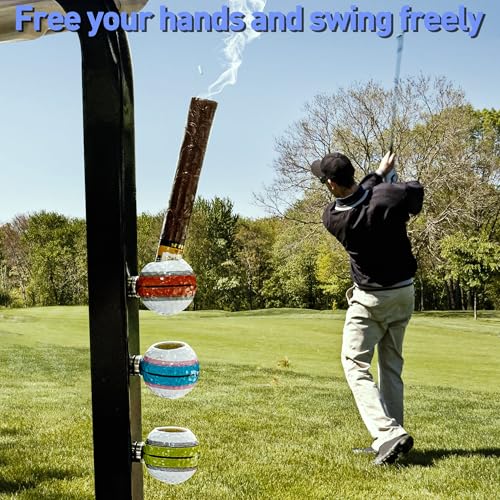 Portable Magnetic Cigar Holder for Golf Carts - Blue