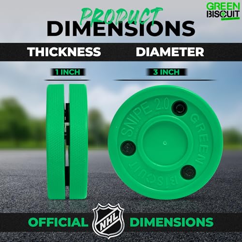 Hockey Pucks 2-Pack - Snipe 2.0 for Off-Ice Training
