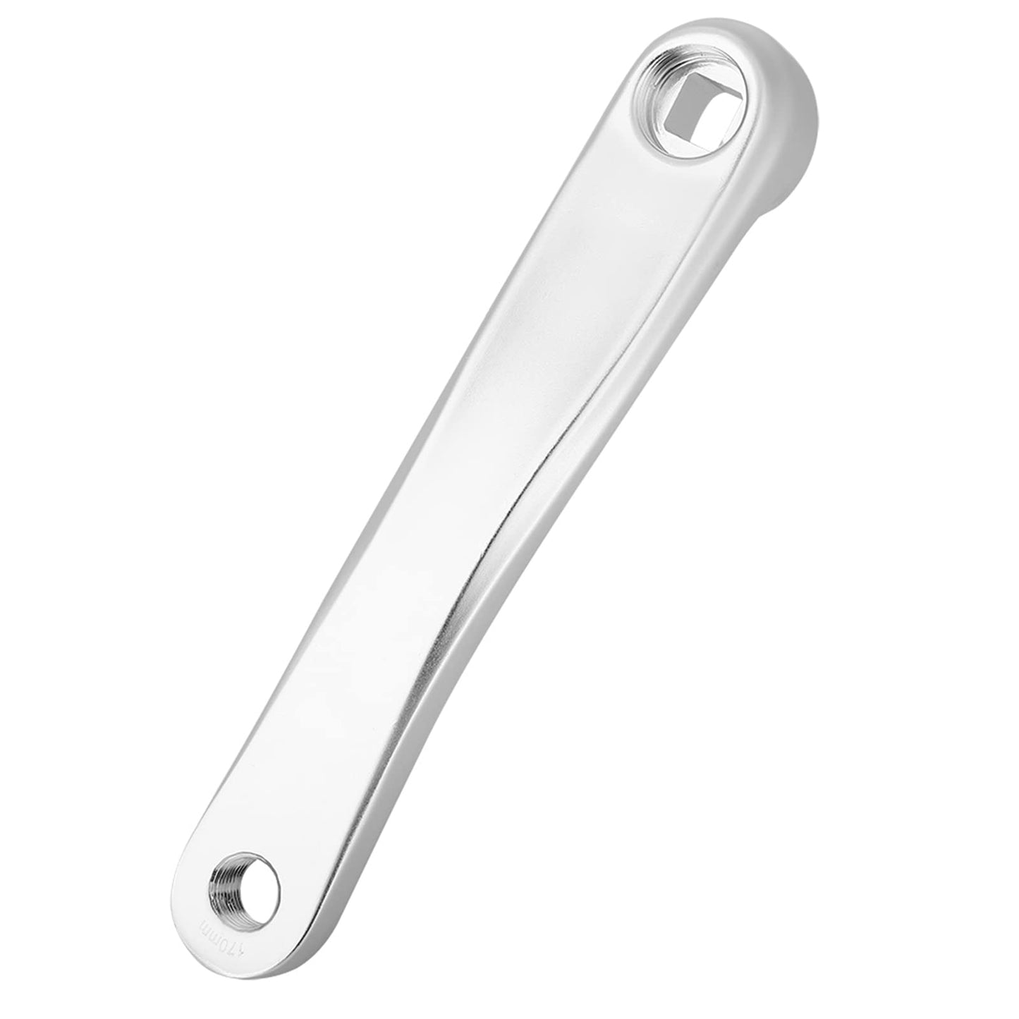 Mountain Bike Crank Arm, Lightweight Aluminum Alloy Replacement Left Hand Horizontal Taper Bike Crank for Cyclists Trail Riders Off Road Bike Repair