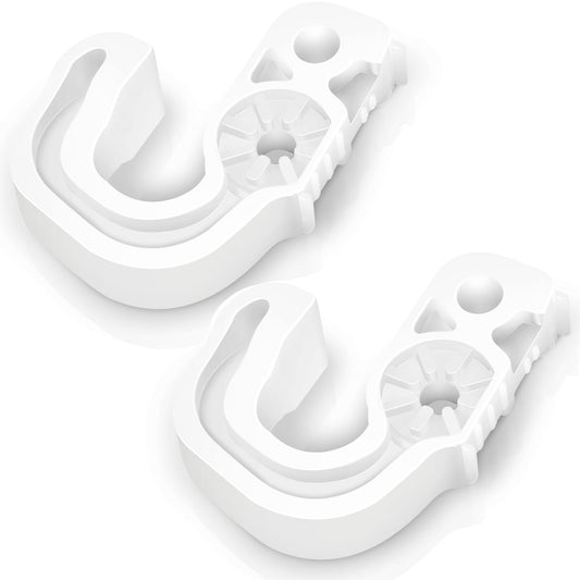 Upgraded MJB62830601 Refrigerator Door Stop Closer for LG/Kenmore Refrigerators - Replaces 2676302, PS7796195 (2 Pack)