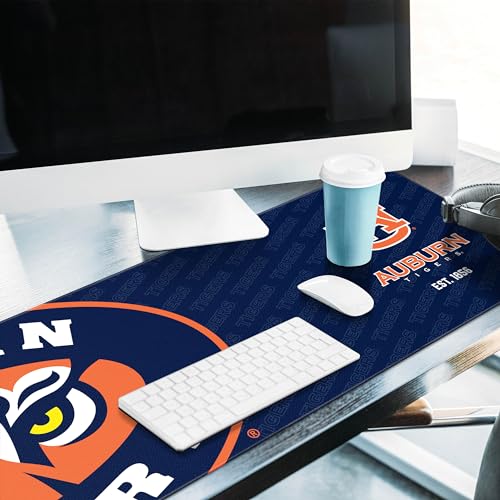 Auburn Tigers Desk Pad - Water & Stain Resistant, 31.5" x 12"