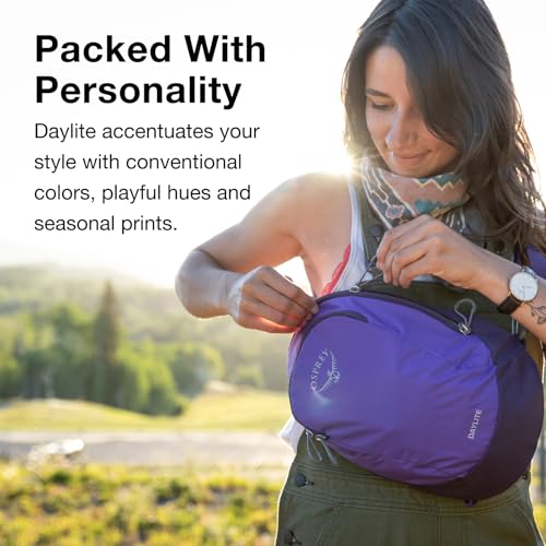 Osprey Daylite Shoulder Sling Bag - Black, Compact Crossbody for Travel & Daily Use