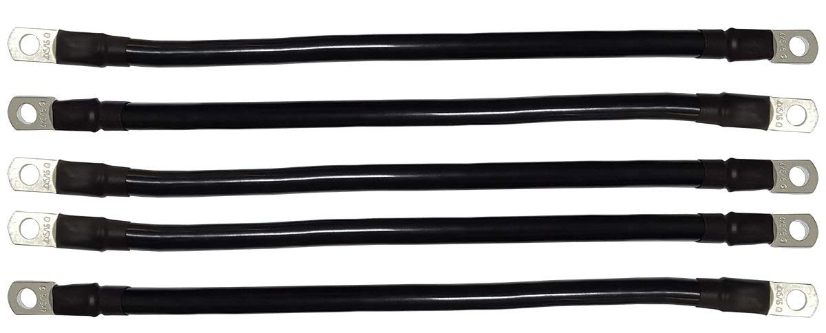Yamaha G2,G8,G9 Golf Cart - Battery Cable Set (4 Gauge)