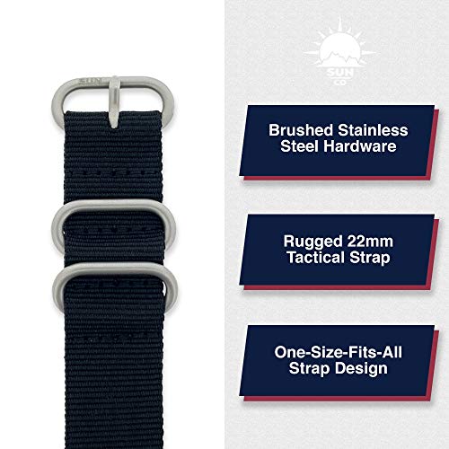 Sun Company ArmArmour Shielded Wrist Compass with Rugged Tactical Strap