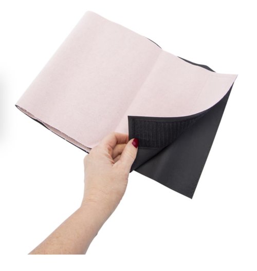 Series 8 Fitness Neoprene Fitness Waist Trimmer for Women & Men Light pink (L/XL), Large-X-Large