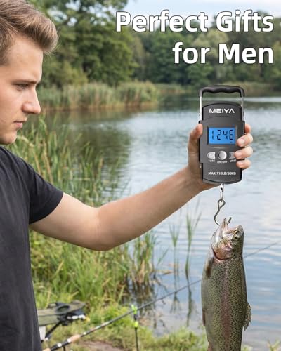 Digital Fishing Scale with Comfortable Grip - 110lb/50kg