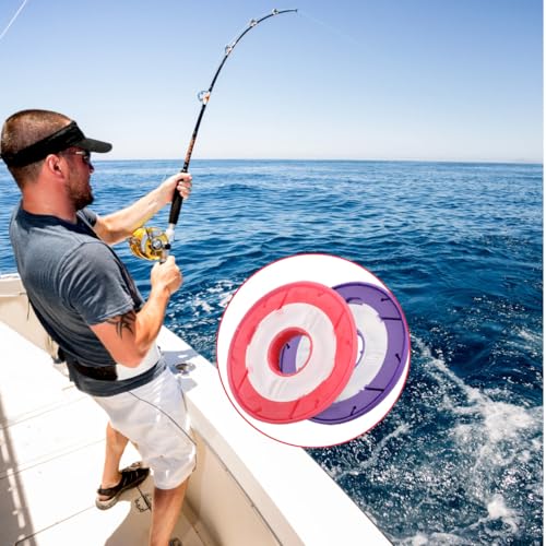 Silicone Fishing Line Storage Holders - 10 Pack Tenkara Line Keeper
