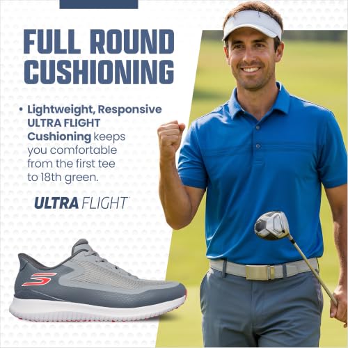 Men's Slip-Ins Golf Shoes - Grey
