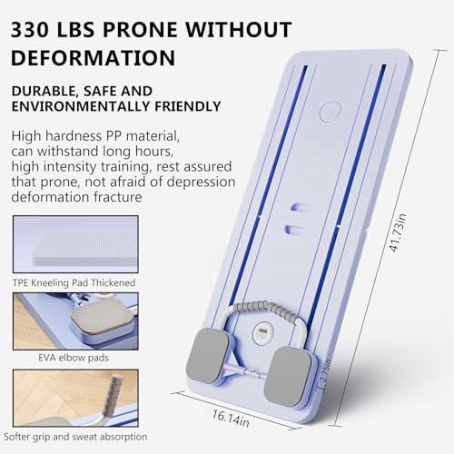 Multifunctional Pilates Board - Ab Trainer with Resistance Bands