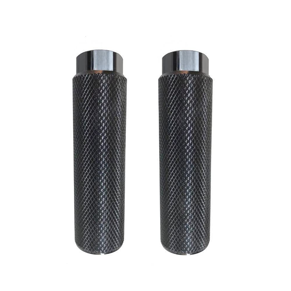 OHAOLYLE 2 Pcs BMX Pegs,Aluminum Alloy Bike Pegs,Anti-Slip Rear Feet Pedals