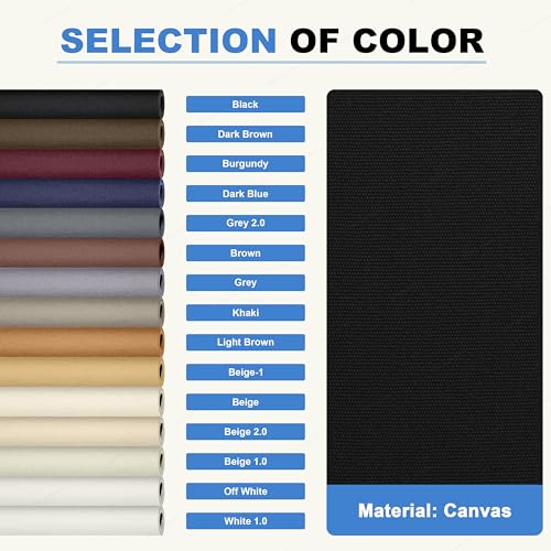Waterproof Canvas Repair Tape - 4x63 Inches, Self-Adhesive Patch for Sofas, Tents, Awnings