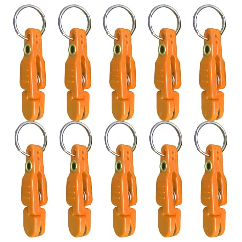 Heavy Tension Snap Release Clips for Fishing Tackle - 4 Pack