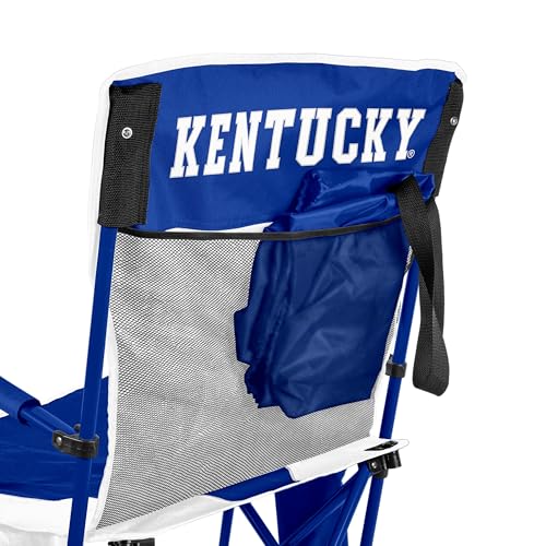 Kentucky Wildcats NCAA FanMATS Hard Arm Chair with Steel Frame & Mesh Cup Holders