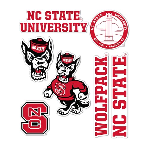 North Carolina State Wolfpack Vinyl Sticker Decal - Premium Quality