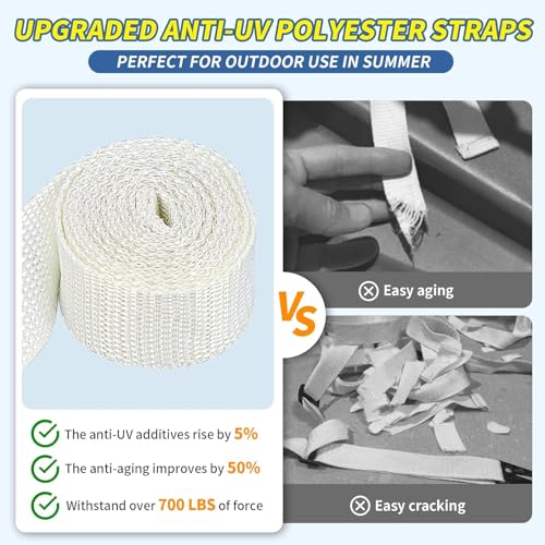 Adjustable Replacement Pool Volleyball Net - 15ft to 26ft