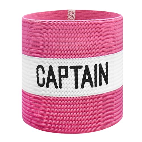 Classic Captain's Armband for Soccer - Junior Pink