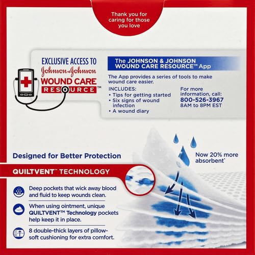 Cushion Care Non-Stick Gauze Pads - 3x3 Inch, 10 Count (Pack of 2)