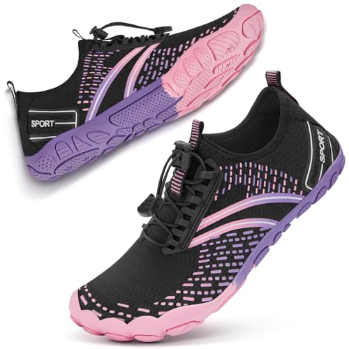 Quick Dry Water Shoes for Women & Men - 8.5 Women/7 Men - Pink