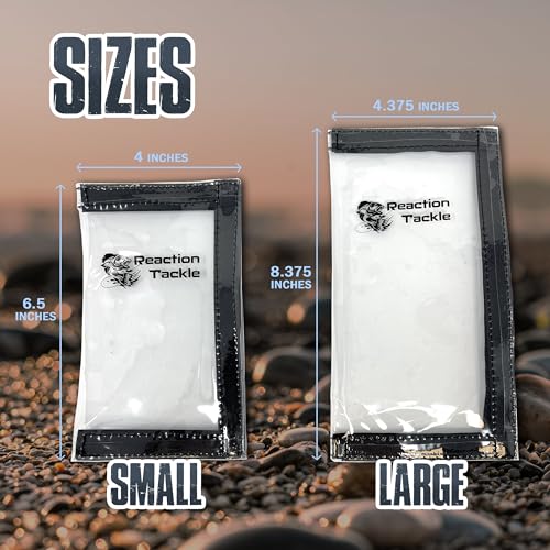 Large 10-Pack Clear PVC Fishing Lure Wraps for Treble Hooks, Water-Resistant Tackle Storage
