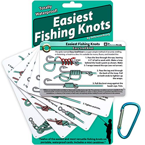 ReferenceReady Easiest Fishing Knots Pocket Guide for Beginners