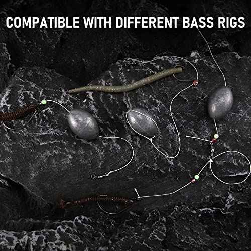 Dr.Fish Egg Sinker 1-1/2oz 10 Pack – Freshwater & Saltwater Fishing Weights