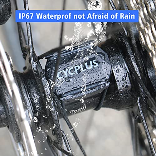 CYCPLUS Bluetooth & ANT+ Cycling Speed & Cadence Sensor - 2 Pack