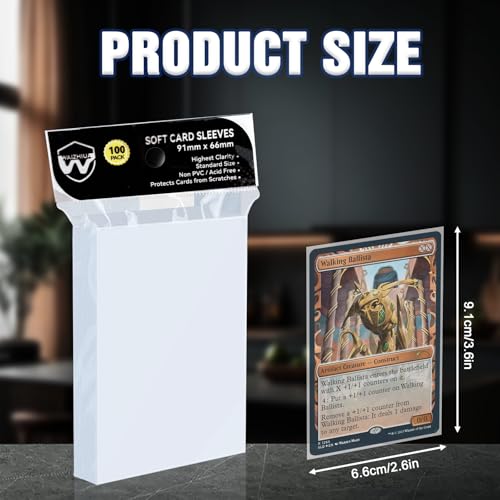 300 Count Clear Soft Penny Card Sleeves - Archival-Grade Protection