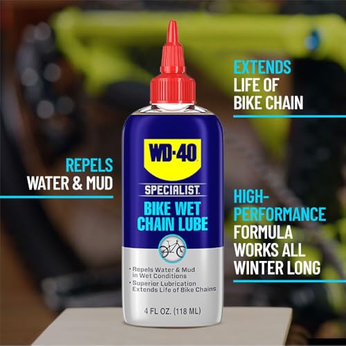 High-Performance Wet Chain Lube for Bikes - 4 Oz