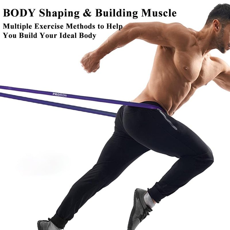 PROIRON Resistance Bands Pull Up Assistance Bands Comfortable Anti-Slip Exercise Bands for Pull up Dip Squat Gym Workout Physical Therapy Stretch Bands for Men & Women - Length 82inch（208cm）