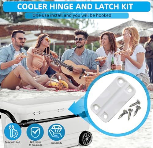 Replacement Cooler Hinges with Screws for Igloo Coolers