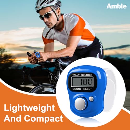 Digital Handheld Tally Counter - 5-Digit LCD Clicker for Golf & Knitting