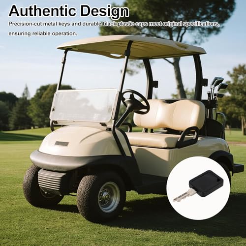 Replacement Golf Cart Ignition Keys for 1B Series - 2 Pack